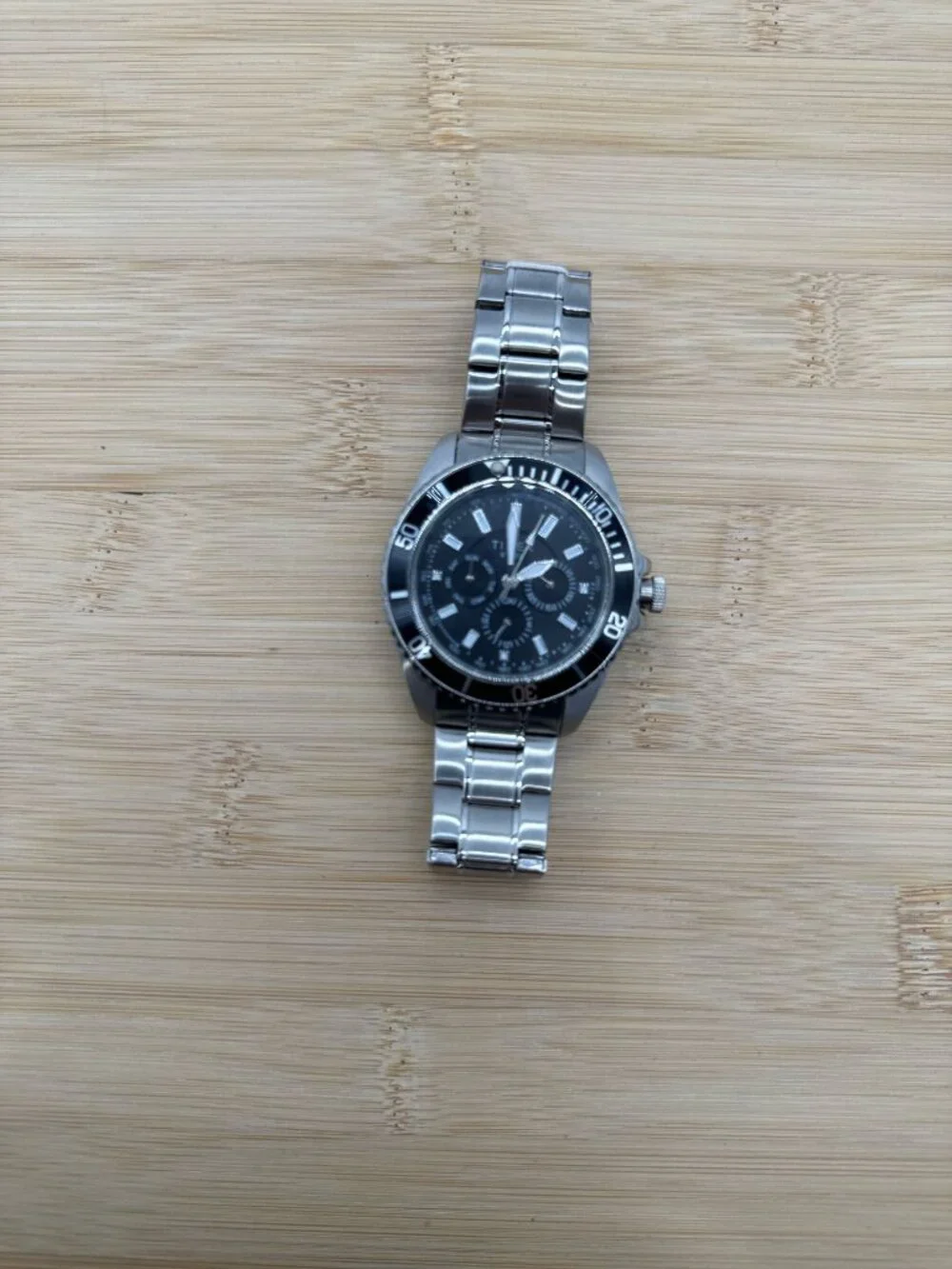 Timex Classics Men's 44.5 mm Stainless Steel Bracelet Watch Silver TW2T58900